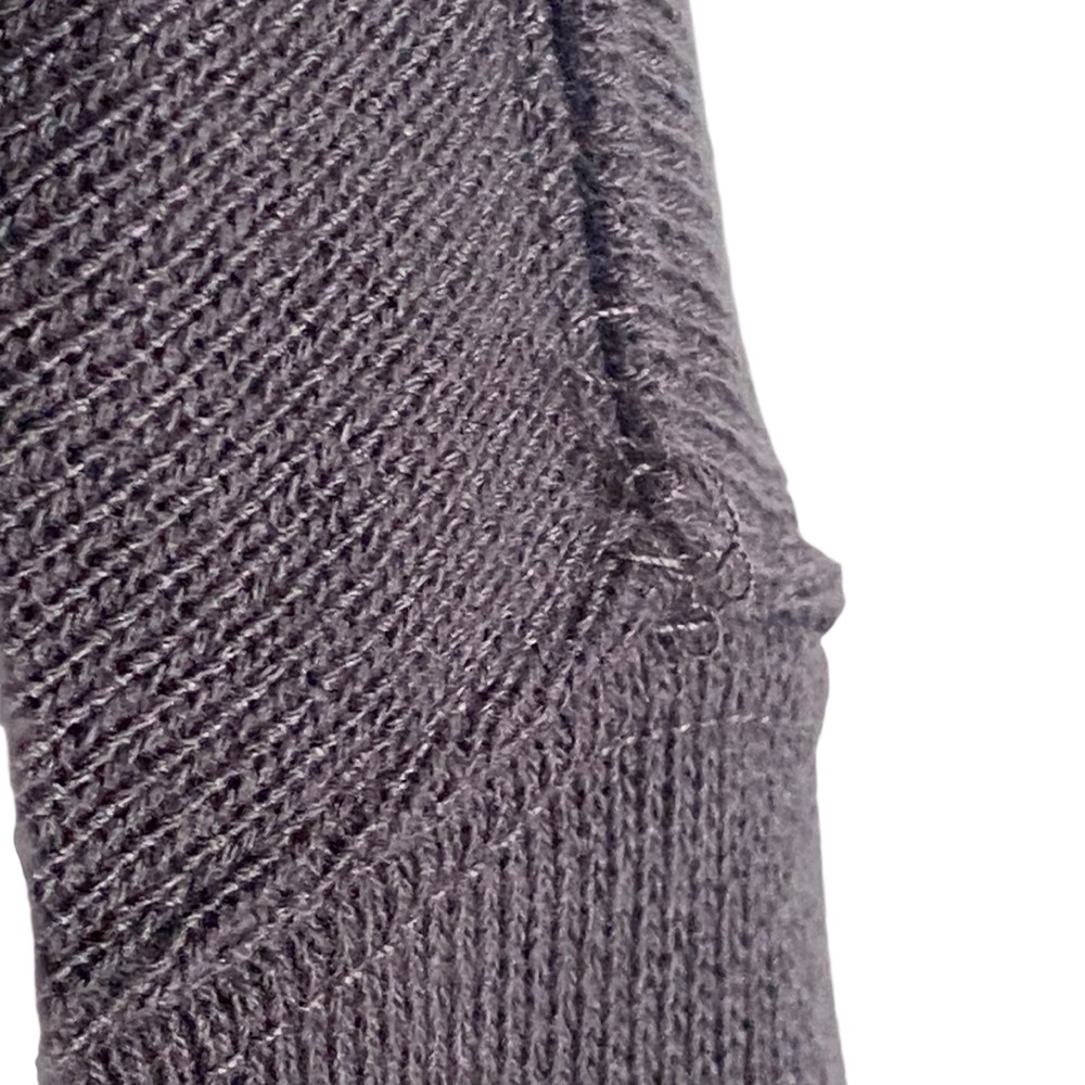Zenana Cropped Hoodie Dark Charcoal Grey Womens Size Medium Kangaroo Pocket - Picture 6 of 12